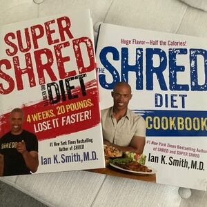 Super shred diet book and cookbook  Ian K. Smith MD
